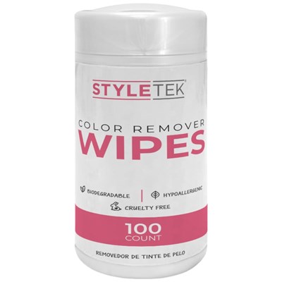 STYLETEK Color Remover Wipes 100 ct.