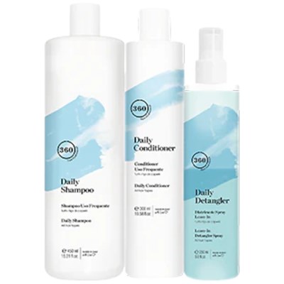 360 Hair Professional Daily Trio 3 pc.