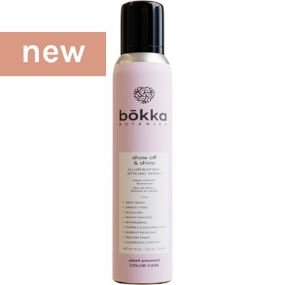 bōkka BOTÁNIKA show off & shine ILLUMINATING STYLING SPRAY 10 Fl. Oz.