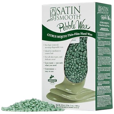 Satin Smooth Citrus Mojito Thin Film Pebble Wax 35 Fl. Oz.